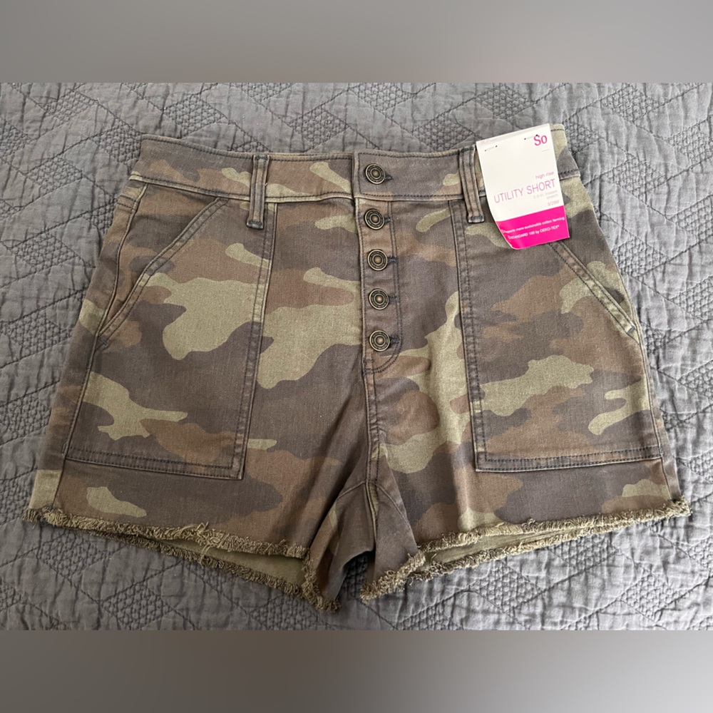 SO womens high waisted shorts